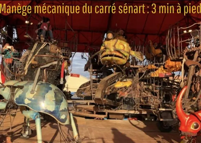 公寓 La Loge Du Minotaure, Parking Et Bureaux *