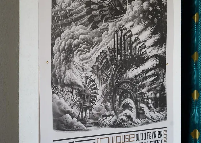 Апартаменты La Loge Du Minotaure, Parking Et Bureaux